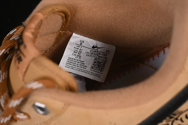 All categories Nk Air Force 1 Air Force series Nk Air Force 1 Low Air Force low top Nike Air Force 1'07 Low Wheat color graffiti Air Force 1 low top casual sneakers CJ9179-700